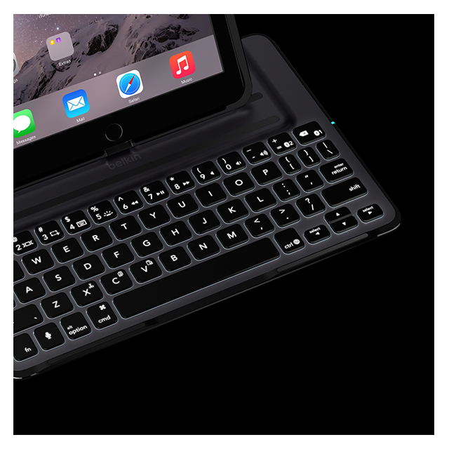 【iPad Air2 ケース】QODE Ultimate Proキーボードケース (ブラック)