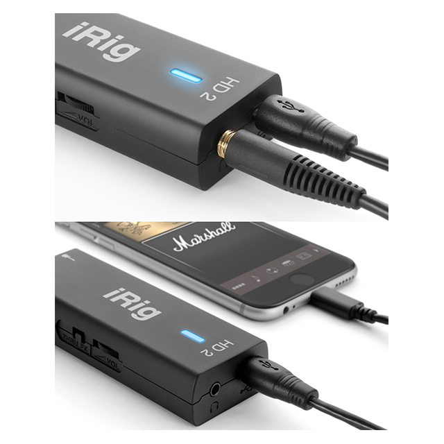 iRig HD2 箱、USB-Cケーブル付属 - 器材