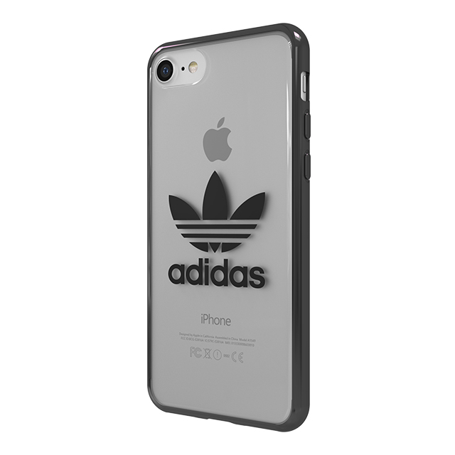 Iphonese 第2世代 8 7 ケース Clear Case Gunmetal Logo Adidas Originals Iphoneケースは Unicase