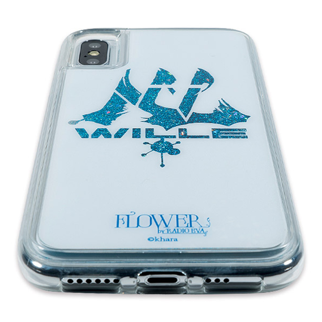 【iPhoneXS/X ケース】FLOWER by RADIO EVANGELION Glitter Case (WILLE)