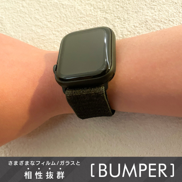 Apple Watch ケース 44mm】極薄バンパーケース (クリアブラック) for Apple Watch  SE(第2/1世代)/Series6/5/4 Simplism iPhoneケースは UNiCASE