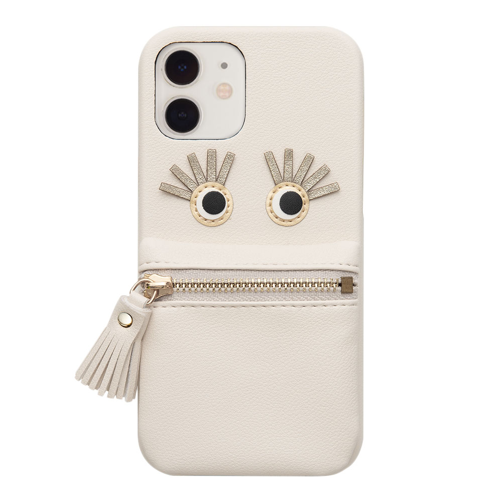 iPhone12/12 Pro ケース】follow you case for iPhone12/12 Pro (ivory