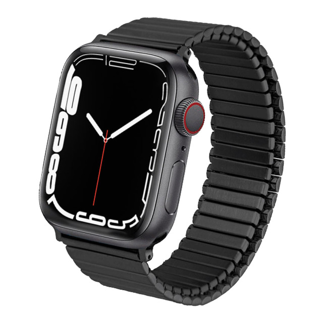 Apple Watch バンド 41/40/38mm】メタルストレッチバンド Lサイズ (ブラック) for Apple Watch  SE(第2/1世代)/Series8/7/6/5/4/3/2/1 TF7 | iPhoneケースは UNiCASE