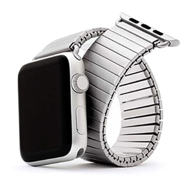 Apple Watch バンド 41/40/38mm】メタルストレッチバンド Sサイズ ...