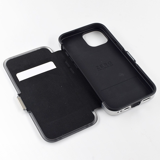 iPhone15 Pro ケース】ZERO HALLIBURTON Hybrid Shockproof Flip Case